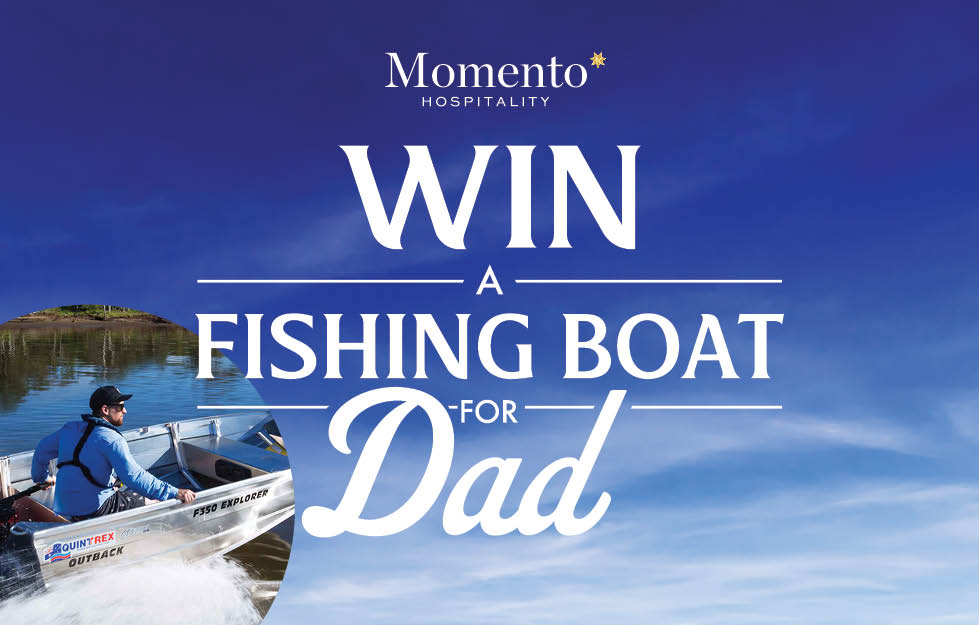 WIN a Fishing Boat for Dad!
